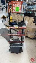 Metal Merchandiser Rack W/ All Contents