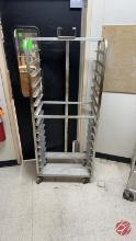 Aluminum Oven Rack W/ Casters