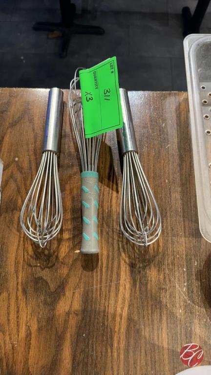 Vollrath Stainless Whisks