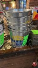 Corona Tin Beer Buckets