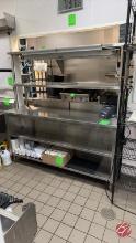 All Stainless Steel Pass Through Cabinet 72"x22"