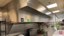 CaptiveAire Stainless Exhaust Hood W/ Roof Unit