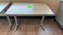 Plymold Rectangle Table W/ Heavy Duty Base 42"