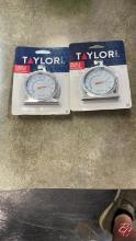 NEW Taylor Fridge & Freezer Thermometers