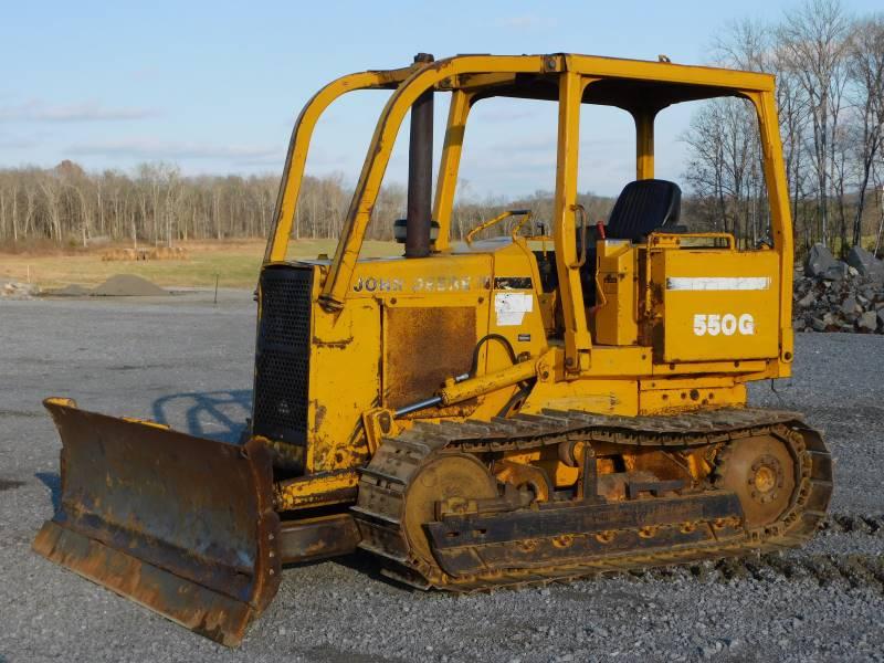 1990 JOHN DEERE 550G CRAWLER TRACTOR