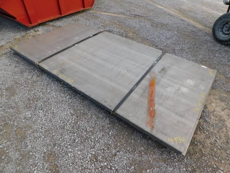 (5) NEW STEEL ROAD PLATES