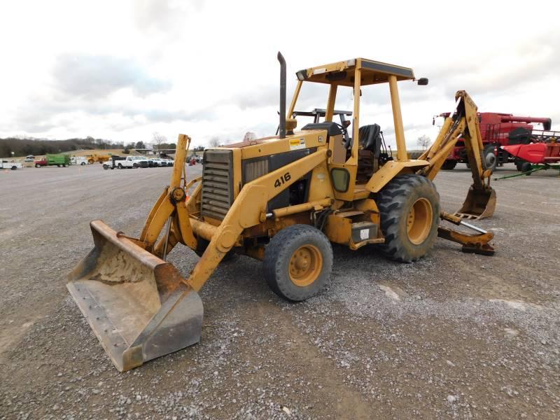 1988 CAT 416 LOADER BACKHOE