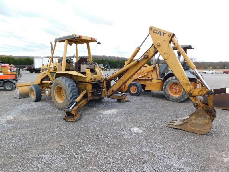 1988 CAT 416 LOADER BACKHOE