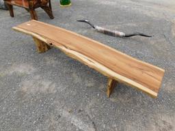 TEAKWOOD 8' BENCH