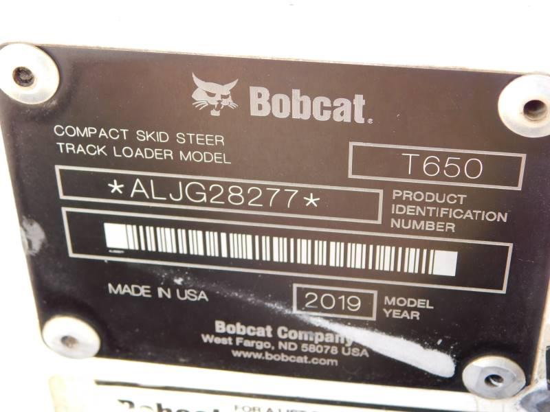 2018 BOBCAT T650 COMPACT TRACK LOADER