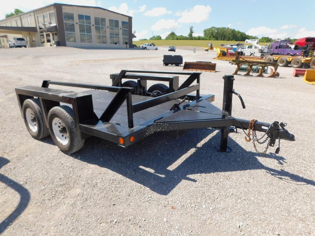 2000 LOW LOADER 6' x 12' T/A ELEVATED TRAILER