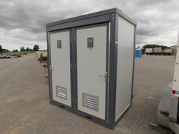 2 STALL PORTABLE RESTROOM