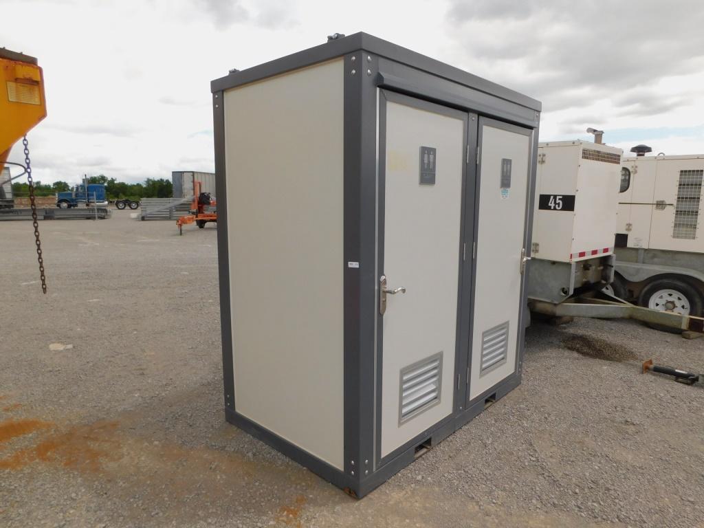 2 STALL PORTABLE RESTROOM