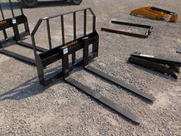 NEW GENTEC LOADER FRAME W/FORKS