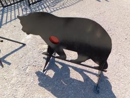 NEW 3/8" BEAR SHOOTING TARGET