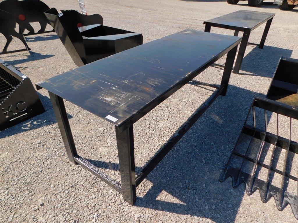 NEW 30"x90" METAL TABLE