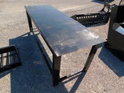 NEW 30"x90" METAL TABLE