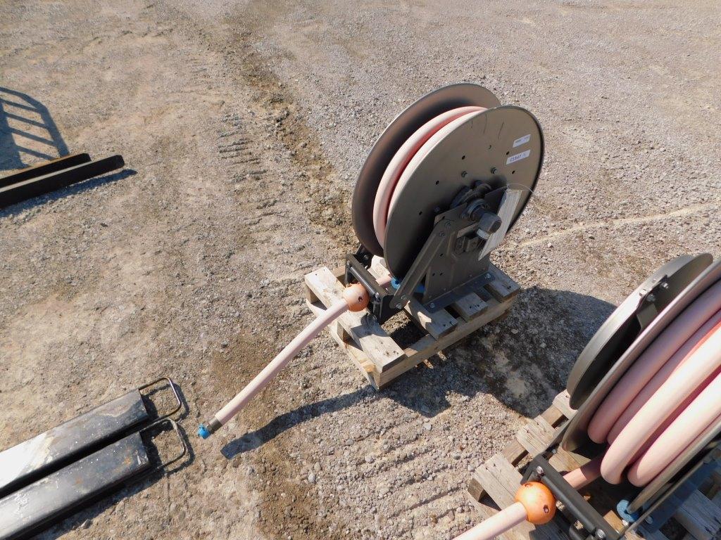 UNUSED HANNAY REELS DIESEL HOSE REEL