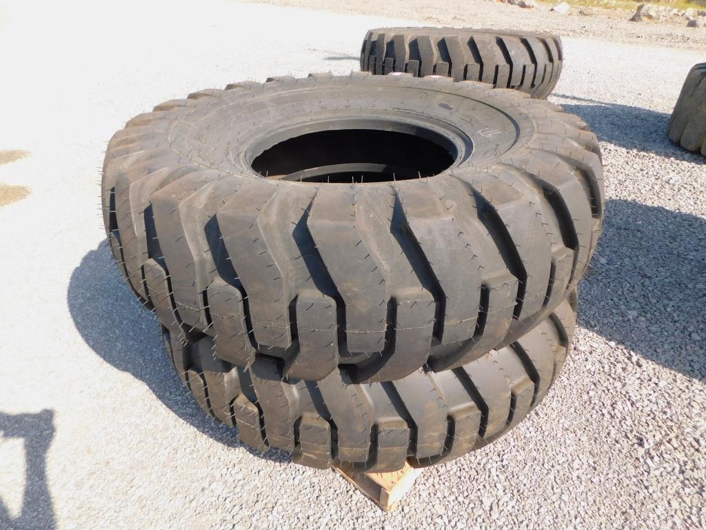 (2) NEW S.T.A. 20.5-25 TIRES