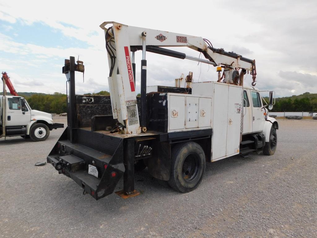 1998 INTERNATIONAL 4700 DT 466E S/A MECHANIC TRUCK