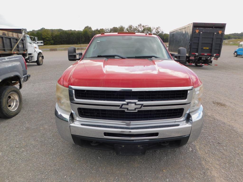 2008 CHEVY 3500HD FLATBED TRUCK