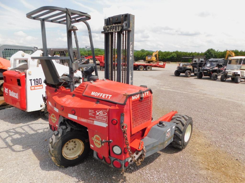 1999 MOFFETT M4000E PIGGY BACK FORKLIFT