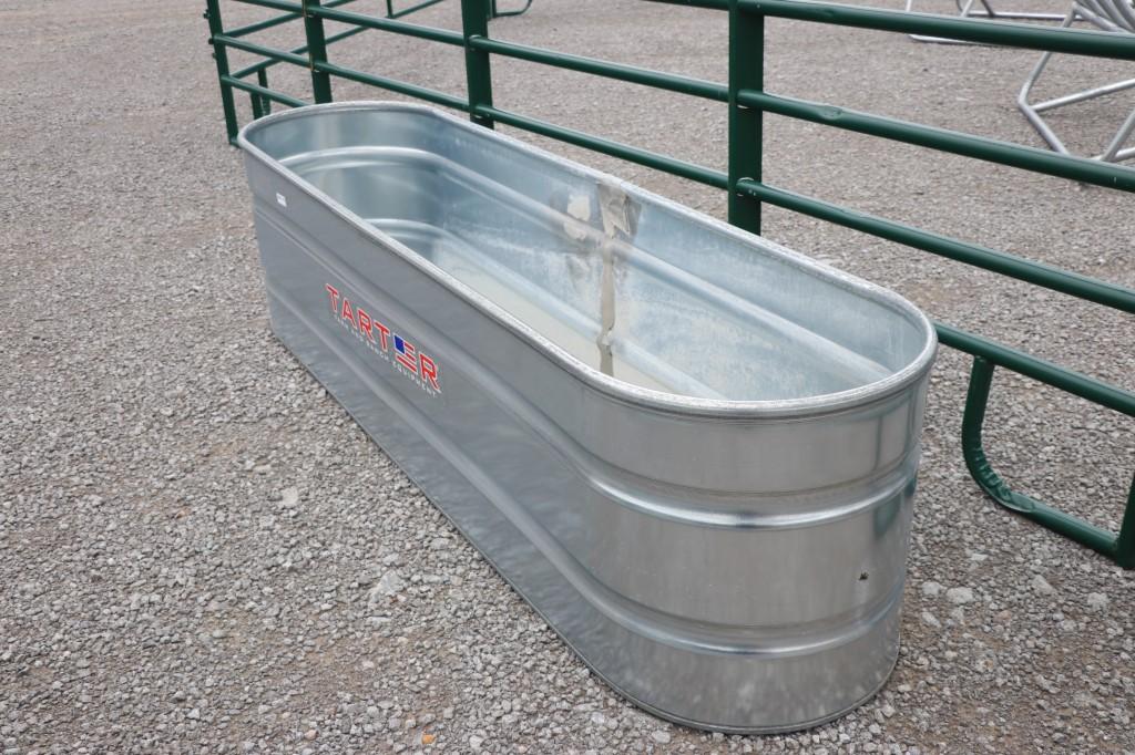 NEW TARTER 220 GAL OVAL WATER STOCK TANK