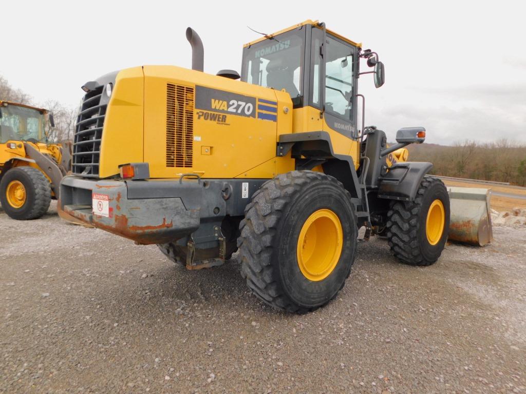 2015 KOMATSU WA270-7 WHEEL LOADER