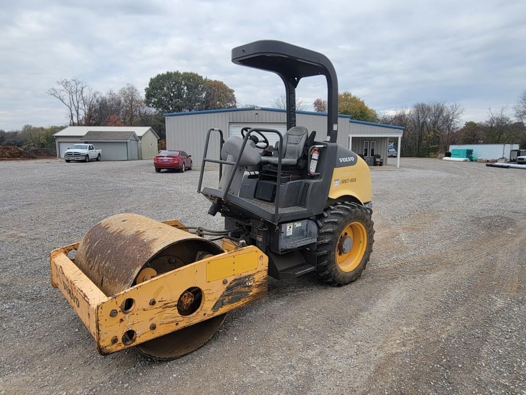 2012 VOLVO SD45D VIB SMOOTH DRUM COMPACTOR