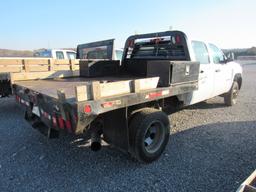 2008 CHEVY 3500HD FLATBED TRUCK