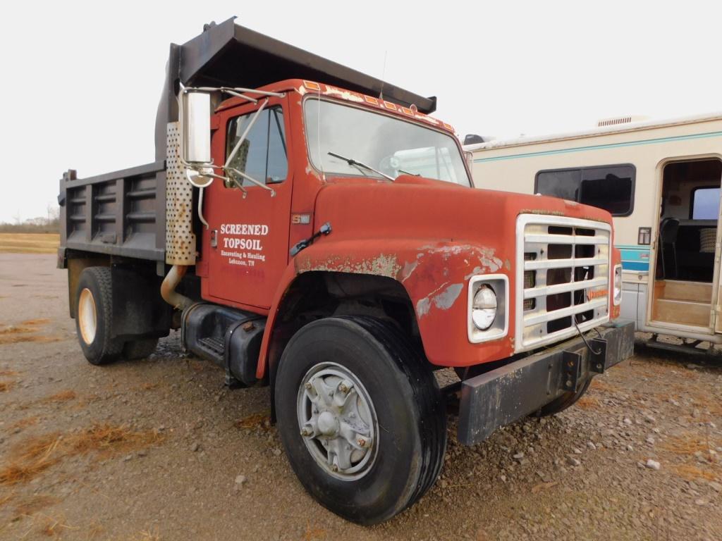 1987 INTERNATIONAL S1900 SINGLE AXLE DUMP TRUCK