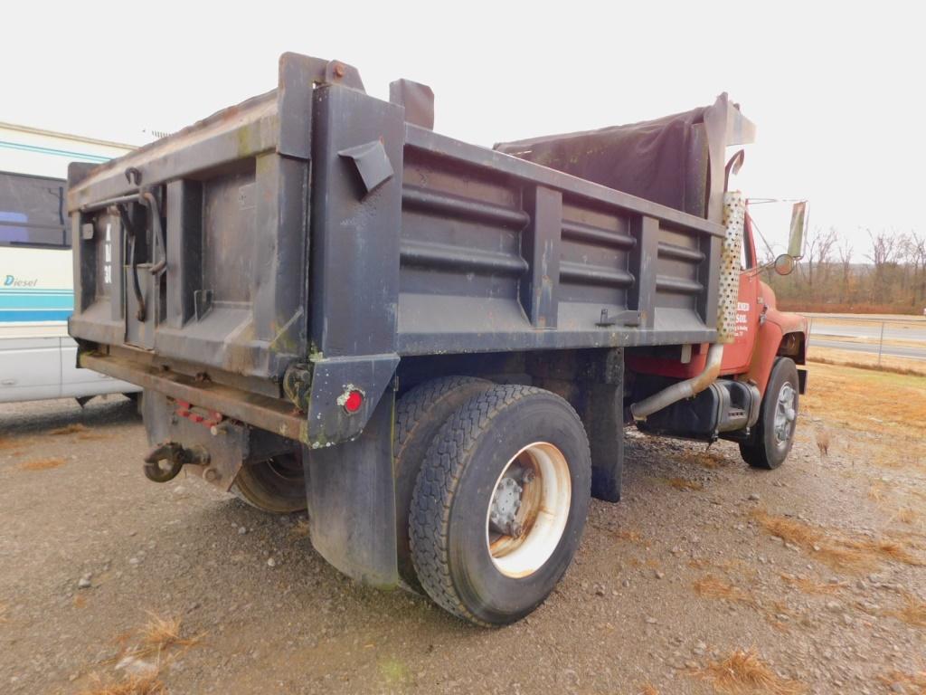 1987 INTERNATIONAL S1900 SINGLE AXLE DUMP TRUCK