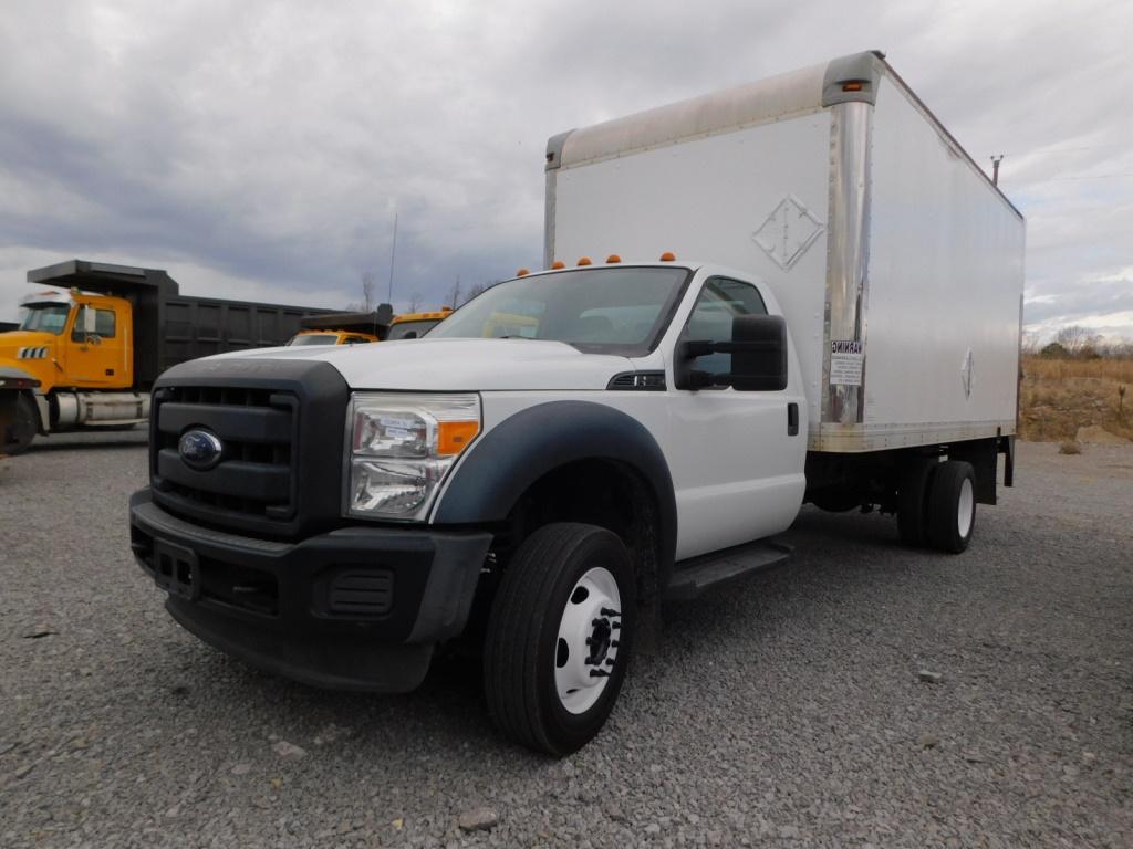 2015 FORD F550 XL BOX TRUCK