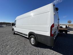 2018 DODGE 3500 PROMASTER DELIVERY VAN