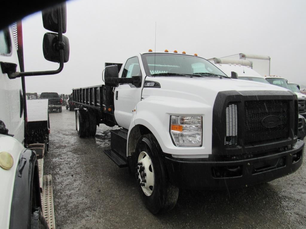 2019 FORD F650SD FLATBED TRUCK