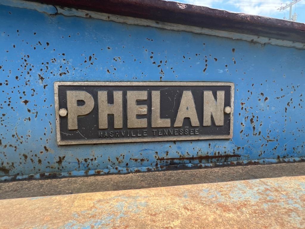 1978 PHELAN TRI-AXLE LOWBOY TRAILER