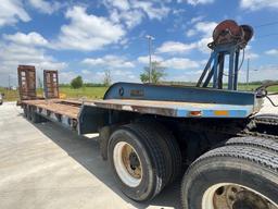 1978 PHELAN TRI-AXLE LOWBOY TRAILER