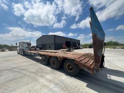 1978 PHELAN TRI-AXLE LOWBOY TRAILER