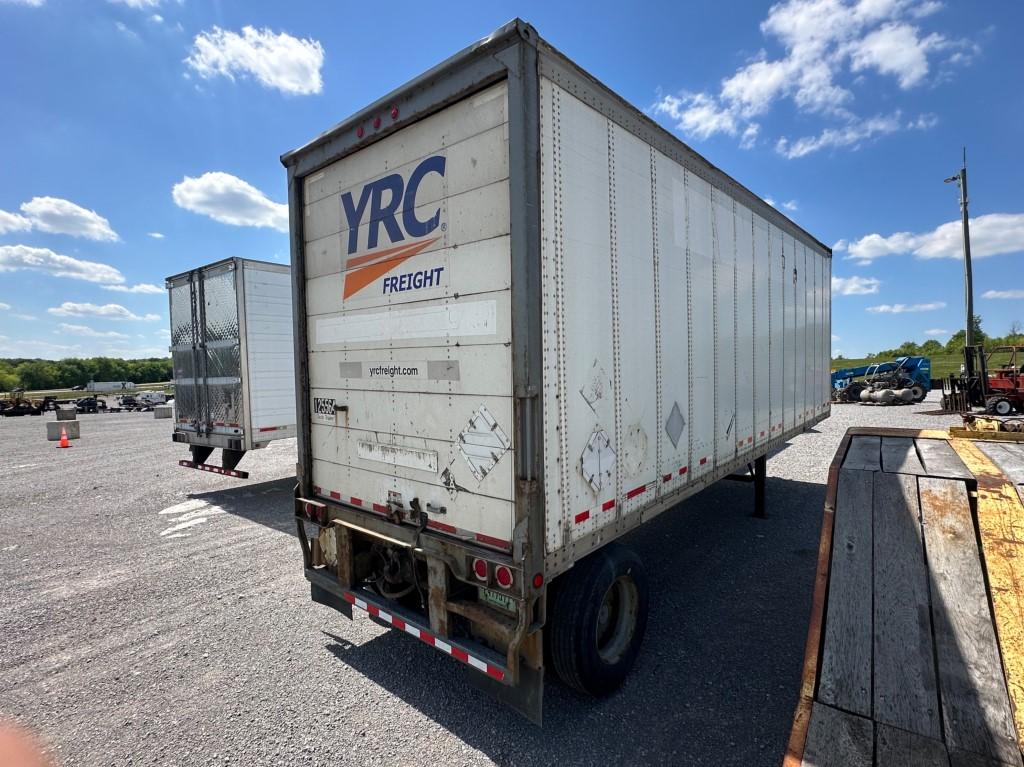 2004 WABASH SINGLE AXLE VAN TRAILER