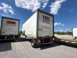 2004 WABASH SINGLE AXLE VAN TRAILER