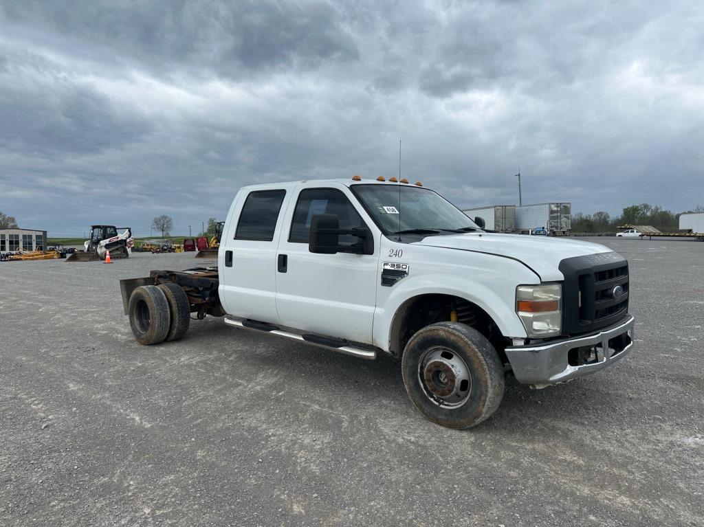 2008 FORD F350XL CAB & CHASSIS
