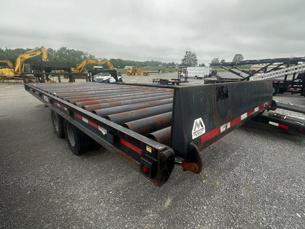 2010 TOP NOTCH DUAL TANDEM AXLE ROLLER DECK GOOSEN