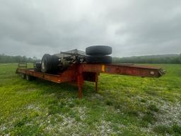 L.C. DF4C8F DUAL TANDEM AXLE LOWBOY TRAILER