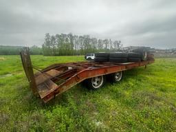 L.C. DF4C8F DUAL TANDEM AXLE LOWBOY TRAILER