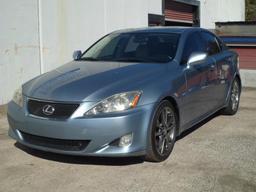 08 LEXUS IS 250 2WD 4D SEDAN