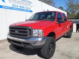 00 FORD F350 4WD V8 CREW CAB 7.3L DIESEL