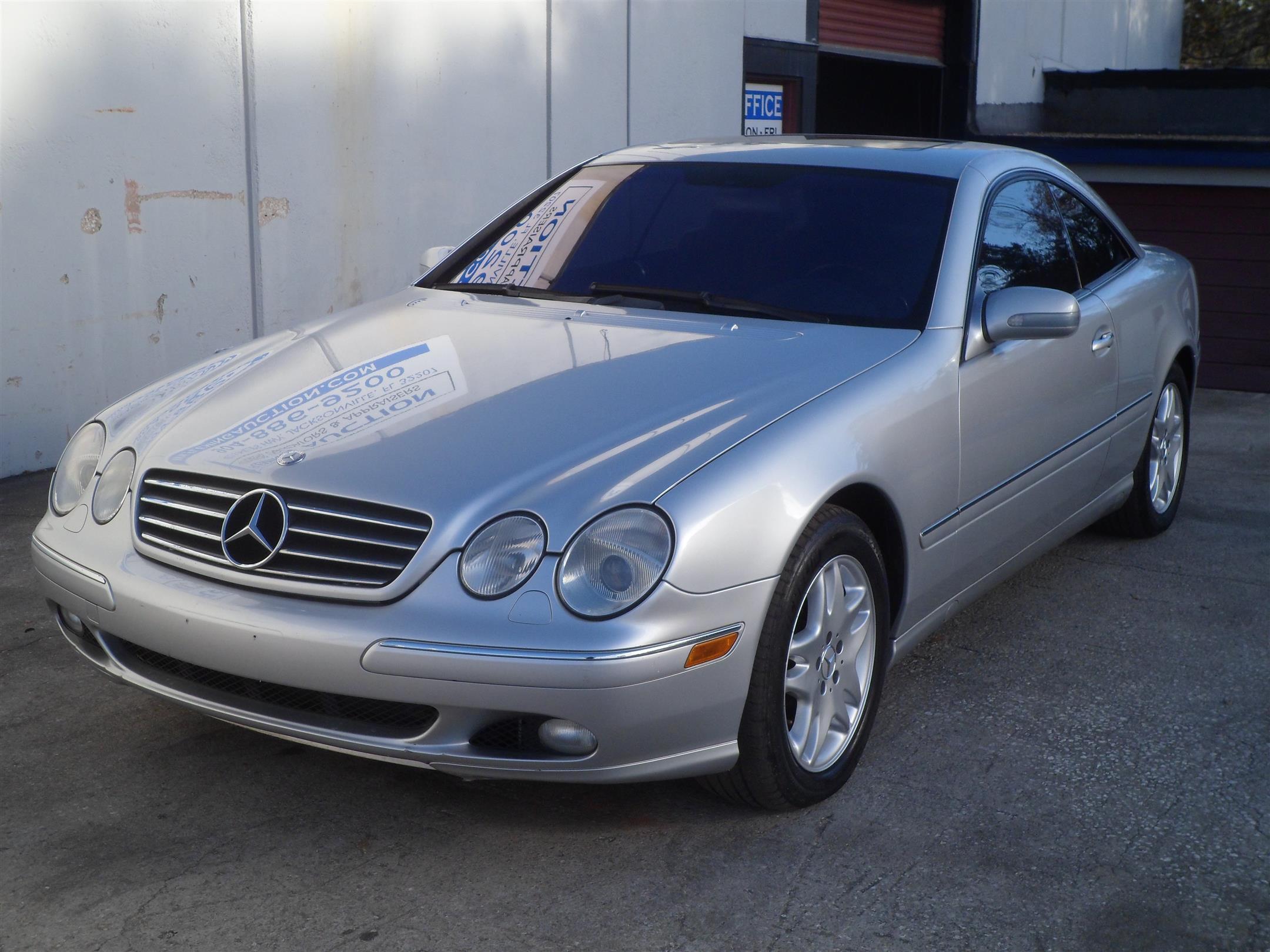 02 MERCEDES-BENZ CL CLASS 2D COUPE CL500