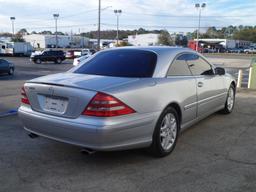 02 MERCEDES-BENZ CL CLASS 2D COUPE CL500