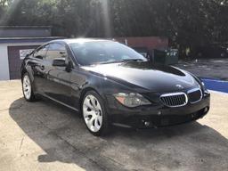 07 BMW 6 SERIES 650I 2D COUPE