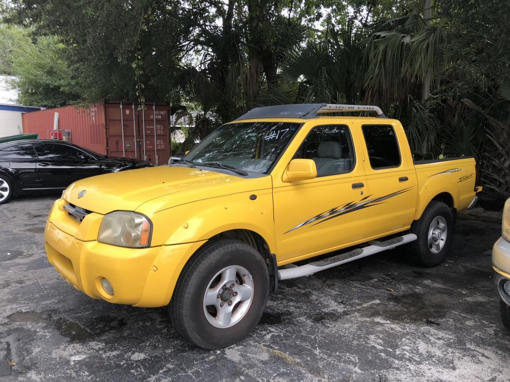 01 NISSAN FRONTIER 2WD V6 CREW CAB 3.3L SE